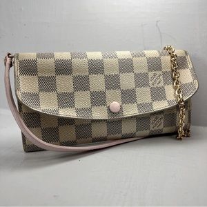 Louis Vuitton Emilie Damier Azur WOC